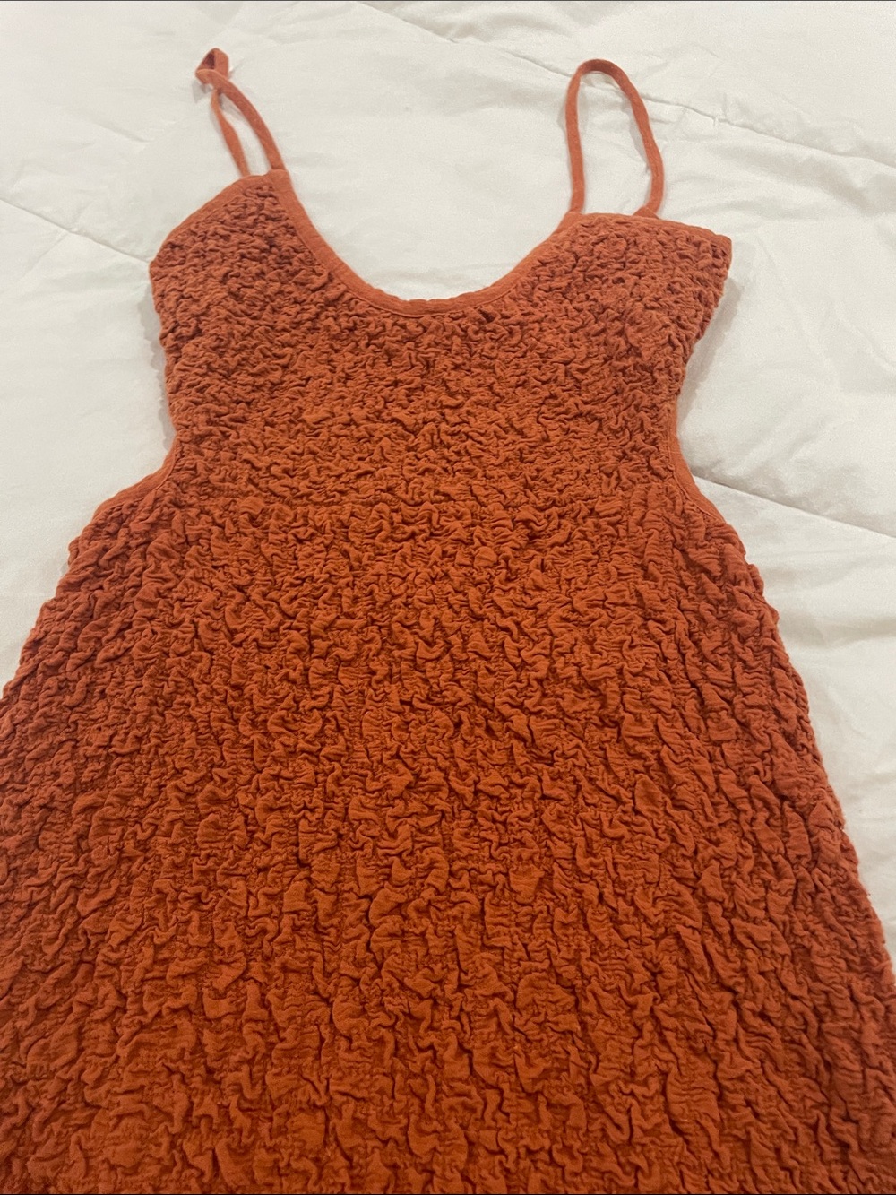 Free People Rust Za Za Midi dress, Small